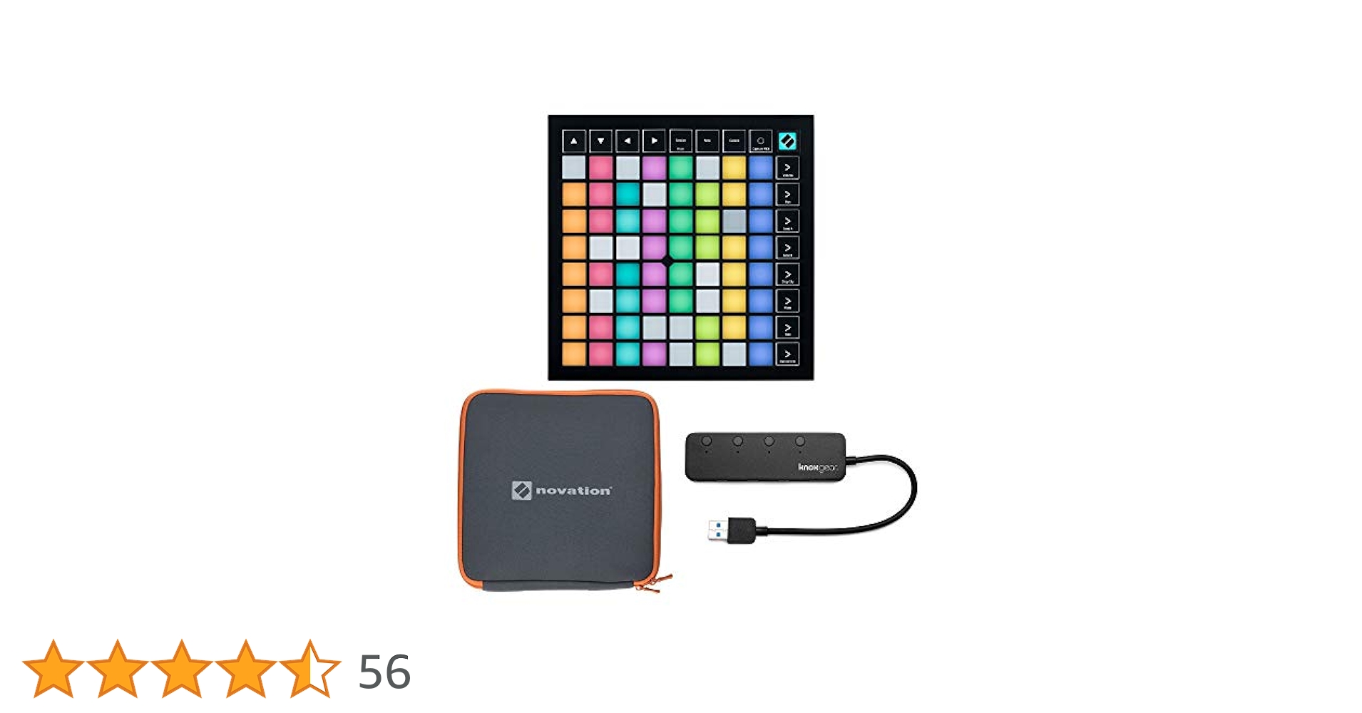 【専用ケース付】Novation Launchpad X MIDIコントローラー Novation Launchpad X【64 パッド MIDIコントローラー】